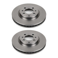2 Bremsscheiben Vorderachse belüftet Ø 63,6...