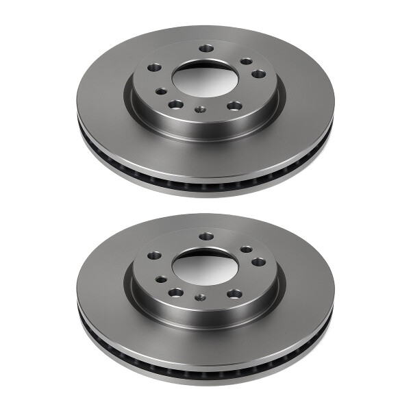 2 Brake Discs front ventilated Ø 79 mm 30 mm VALEO for e.g. LAND ROVER DISCOVERY