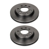 2 Brake Discs rear ventilated Ø 79 mm 20 mm VALEO...