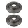 2 Bremsscheiben Hinterachse belüftet Ø 75 mm 22 mm VALEO für u.a. BMW 3