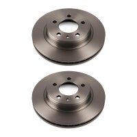 2 Brake Discs front axle ventilated Ø 79 mm 30 mm...