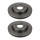 2 Brake Discs front axle ventilated Ø 64.1 mm 28 mm VALEO for e.g. HONDA CR-V
