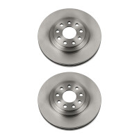 2 Brake Discs front axle ventilated Ø 65 mm 30 mm...