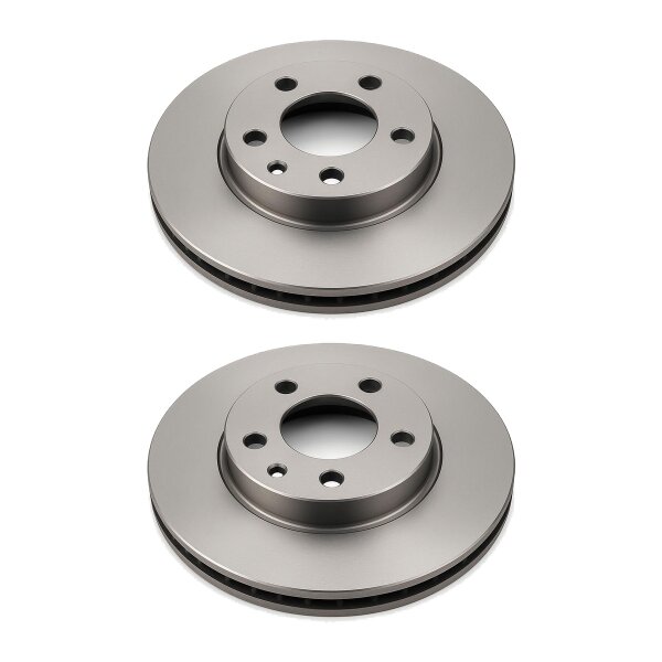 2 Brake Discs front ventilated Ø 67 mm 28 mm VALEO for e.g. MB C-CLASS