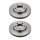 2 Brake Discs front ventilated Ø 67 mm 28 mm VALEO for e.g. MB C-CLASS