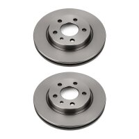 2 Bremsscheiben Vorderachse belüftet Ø 68 mm...