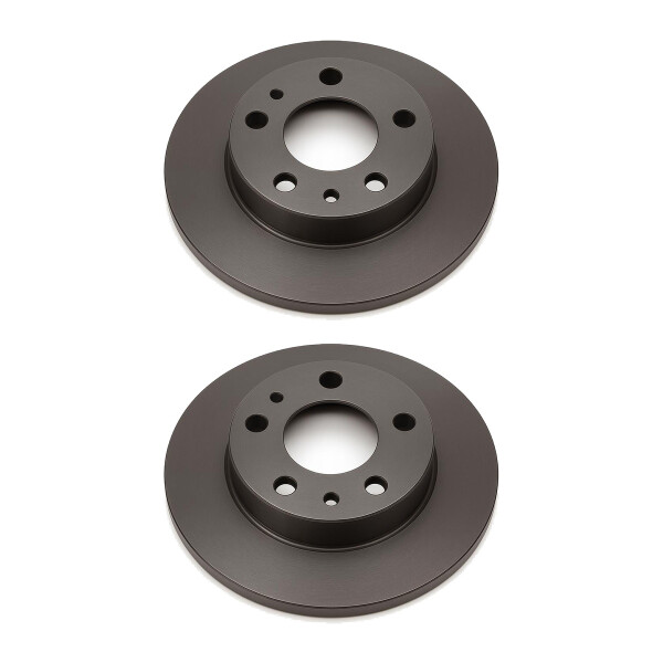 2 Brake Discs front axle full Ø 73 mm 18 mm VALEO for e.g. PEUGEOT BOXER