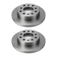 2 Brake Discs front axle full Ø 68 mm 18 mm VALEO...