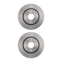 2 Bremsscheiben Vorderachse belüftet Ø 66 mm...