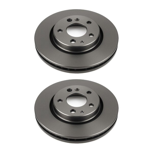 2 Bremsscheiben Vorderachse belüftet Ø 61 mm 26 mm VALEO für u.a. RENAULT LAGUNA
