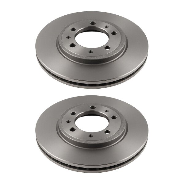2 Brake Discs front axle ventilated Ø 88 mm 26 mm VALEO for e.g. OPEL FRONTERA