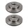 2 Brake Discs front ventilated Ø 61 mm 28 mm VALEO for e.g. RENAULT AVANTIME