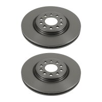 2 Bremsscheiben Vorderachse belüftet Ø 65 mm...