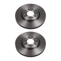 2 Brake Discs front axle ventilated Ø 70 mm 28 mm...