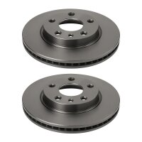 2 Brake Discs front right ventilated Ø 85 mm 32 mm...