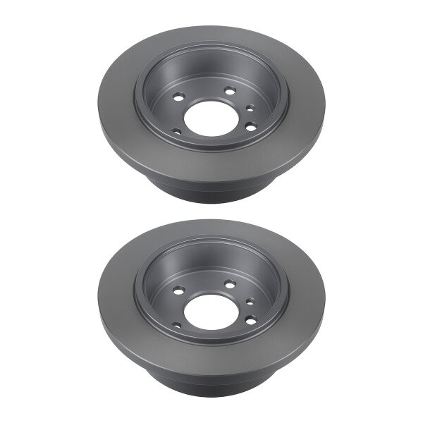 2 Brake Discs rear full Ø 85 mm 12 mm VALEO for e.g. MERCEDES-BENZ SPRINTER