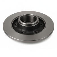 2 Brake Discs rear axle full Ø 60 mm 9 mm VALEO...