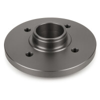 2 Brake Discs rear axle full Ø 60 mm 9 mm VALEO for e.g. CITROËN C4