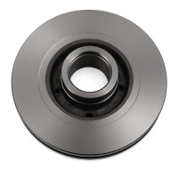 2 Brake Discs rear axle full Ø 62 mm 11 mm VALEO...