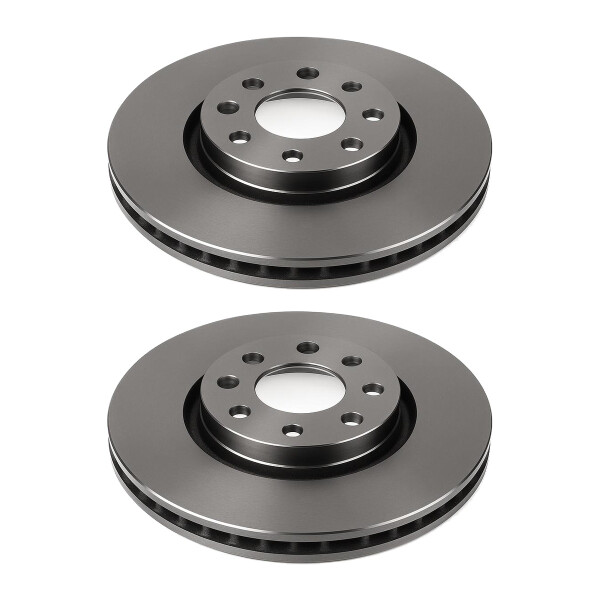 2 Brake Discs front axle ventilated Ø 70 mm 28 mm VALEO for e.g. SAAB 9-3