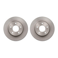 2 Bremsscheiben Vorderachse belüftet Ø 63,6...