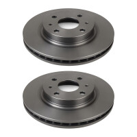 2 Brake Discs front ventilated Ø 67 mm 30 mm VALEO...