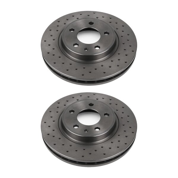 2 Brake Discs front ventilated Ø 67 mm 28 mm VALEO for e.g. MB A-CLASS