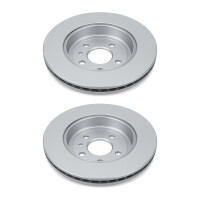 2 Bremsscheiben Hinterachse belüftet Ø 75 mm...