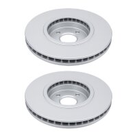2 Bremsscheiben Vorderachse belüftet Ø 75 mm...