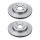 2 Bremsscheiben Vorderachse belüftet Ø 64,1 mm 28 mm VALEO für u.a. HONDA CR-V