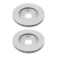2 Bremsscheiben Vorderachse belüftet Ø 62 mm...