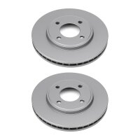 2 Bremsscheiben Vorderachse belüftet Ø 68 mm...
