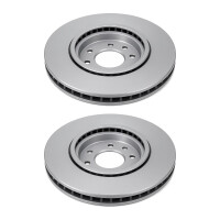 2 Brake Discs front axle ventilated Ø 70.7 mm 26...
