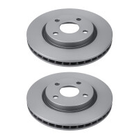 2 Brake Discs front axle ventilated Ø 79 mm 25 mm...