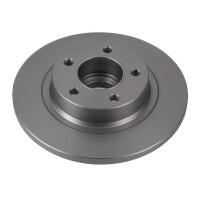 2 Brake Discs rear axle full Ø 52 mm 10.9 mm VALEO for e.g. RENAULT LAGUNA