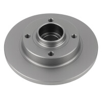 2 Brake Discs rear axle full Ø 52 mm 8 mm VALEO for e.g. RENAULT CLIO