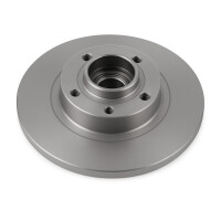 2 Brake Discs rear axle full Ø 52 mm 10.2 mm VALEO for e.g. RENAULT MEGANE