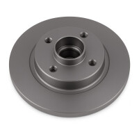 2 Brake Discs rear axle full Ø 62 mm 11 mm VALEO for e.g. RENAULT GRAND