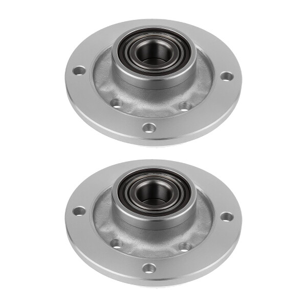 2 Brake Discs rear axle full Ø 62 mm 9 mm VALEO for e.g. PEUGEOT 208