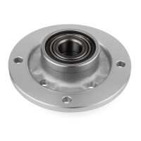 2 Brake Discs rear axle full Ø 62 mm 9 mm VALEO...