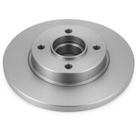 2 Brake Discs rear axle full Ø 62 mm 9 mm VALEO for e.g. PEUGEOT 208