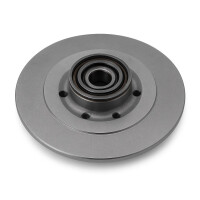 2 Brake Discs rear axle full Ø 52.2 mm 11 mm VALEO...