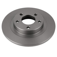 2 Brake Discs rear axle full Ø 52.2 mm 11 mm VALEO for e.g. RENAULT LAGUNA