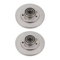 2 Bremsscheiben Hinterachse voll Ø 52 mm 11 mm...