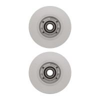 2 Bremsscheiben Hinterachse voll Ø 52 mm 10 mm...