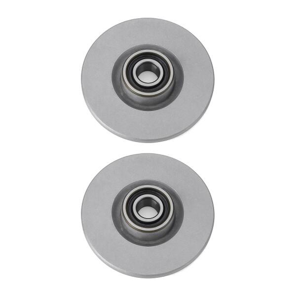 2 Brake Discs rear axle full Ø 52.2 mm 11 mm VALEO for e.g. RENAULT LAGUNA