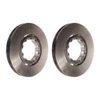 2 Bremsscheiben Hinterachse belüftet Ø 170,5...