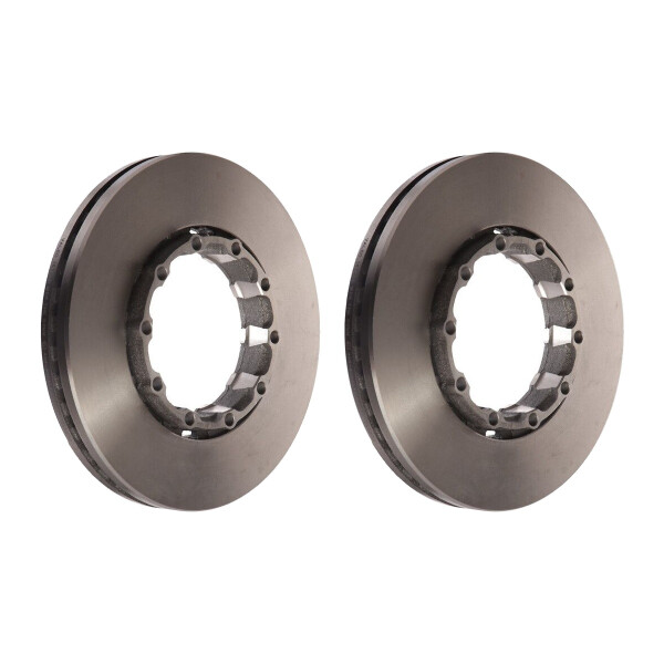 2 Bremsscheiben Hinterachse belüftet Ø 170,5 mm 45 mm VALEO für u.a. SAF