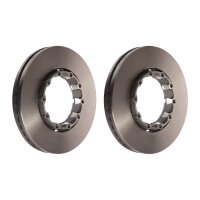 2 Bremsscheiben Hinterachse belüftet Ø 170,5...
