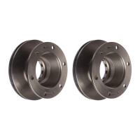 2 Bremsscheiben hinten belüftet Ø 185 mm 32...